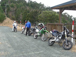 若狭幹線林道　休憩