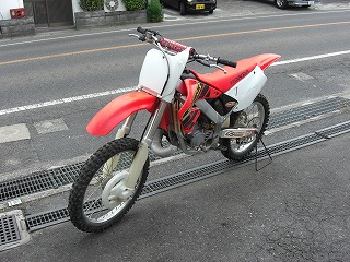 ホンダＣＲ１２５Ｒ　フロント