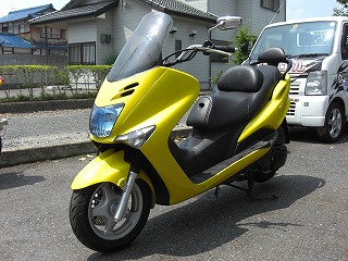 マジェスティ１２５　塗装