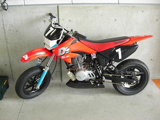 ２０１０年３月１日　Ｍｉｎｉ－Ｍｏｔｏ合同練習　ＸＲ１００　Ｍ