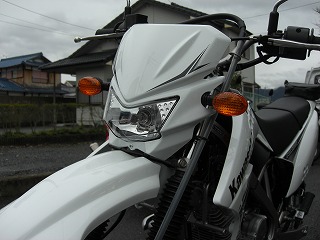 ＫＬＸ１２５　フロントマスク