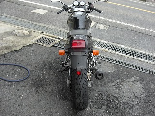 ＶＴ２５０　ＳＰＡＤＡ　リヤビュー