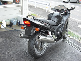 ＣＢＲ１１００ＸＸ　リヤビュー