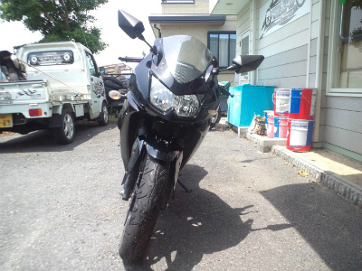 中古車　ＮＩＮＪＡ２５０Ｒ　フロント