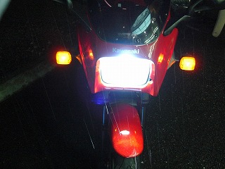GPZ900R HIDヘッドライト