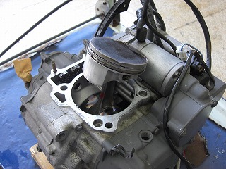 DR-Z400SM 腰上分解