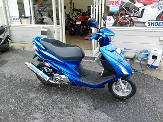 アドレスV125S カスタム チャッピー アドレスv125s BLESSエアロ